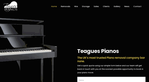 teaguespianos.co.uk