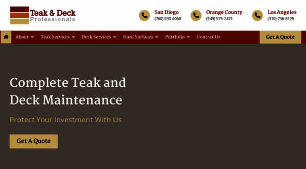 teakanddeck.com