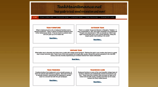 teakmaintenance.net