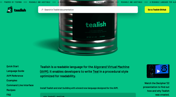 tealish.tinyman.org