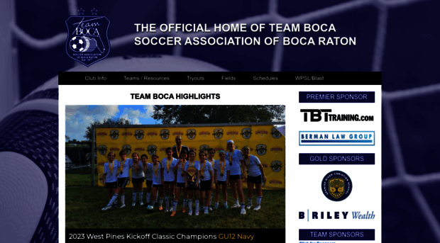 teamboca.com