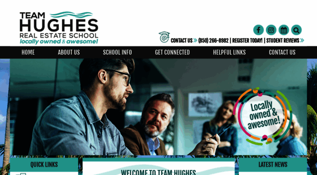 teamhughesrealestateschool.com