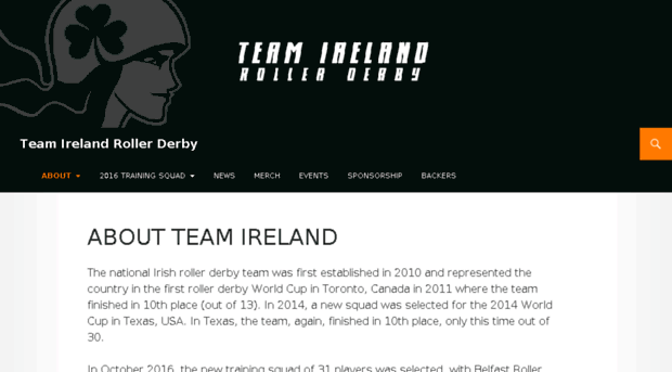 teamirelandrollerderby.com