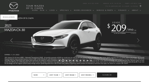 teammazdaofelcajon.com