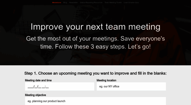 teammeetingchecklist.com