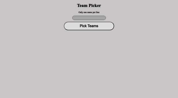 teampicker.ca