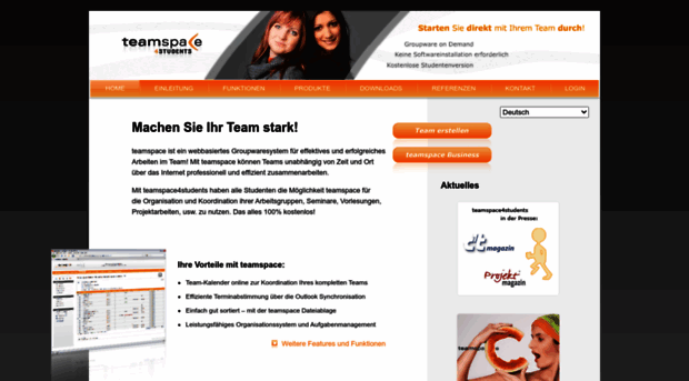 teamspace4students.de