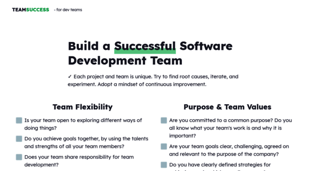 teamsuccess.io