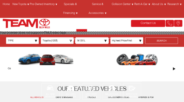 teamtoyotaglenmills.com