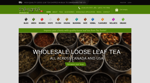 teasantewholesale.com