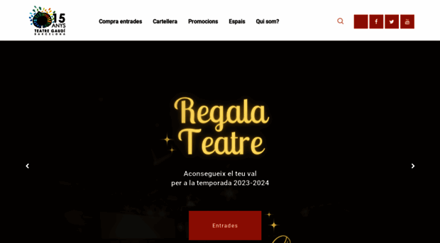 teatregaudibarcelona.com