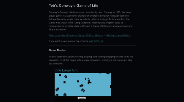 tebs-game-of-life.com