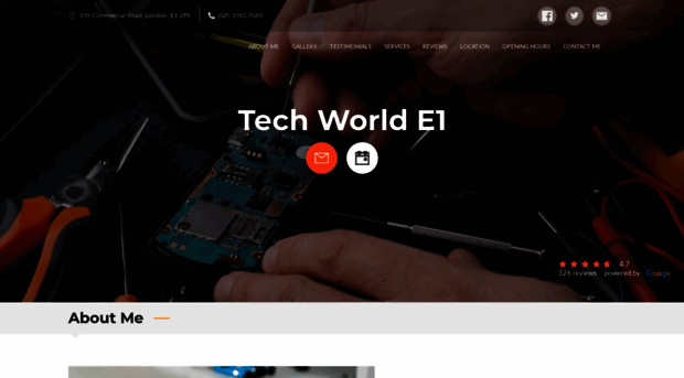 tech-world-e1.ueniweb.com - Tech World E1 - Phone repairs ... - Tech ...