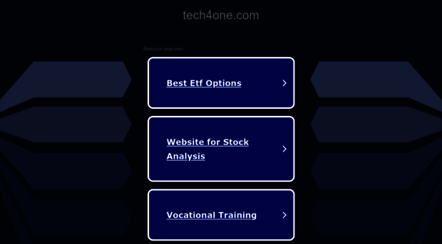 tech4one.com