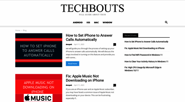 techbouts.com