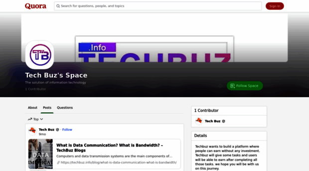 techbuzsspace.quora.com