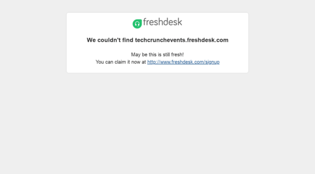 techcrunchevents.freshdesk.com