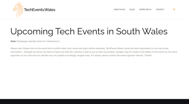 techevents.wales