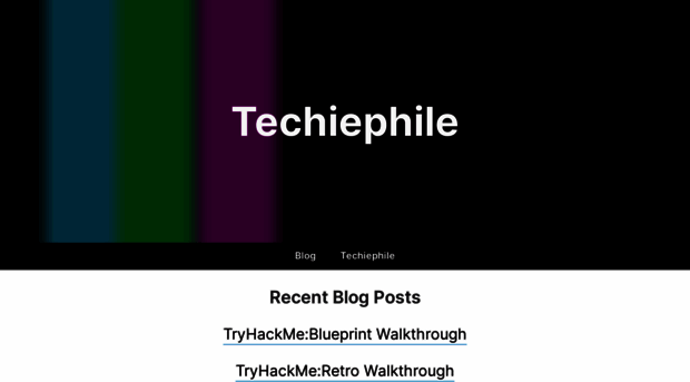 techiephile.tech