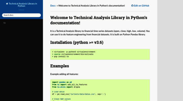 technical-analysis-library-in-python.readthedocs.io