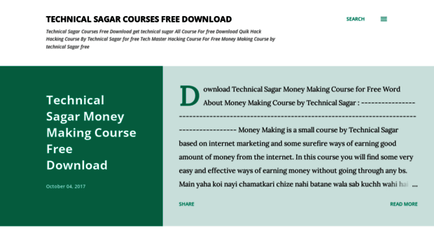 technicalsagarcoursesfreedownload.blogspot.com