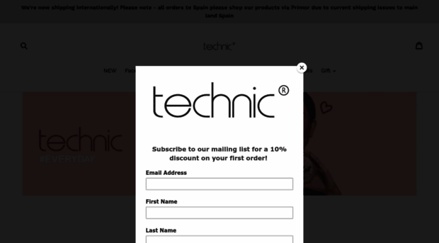 techniccosmetics.com