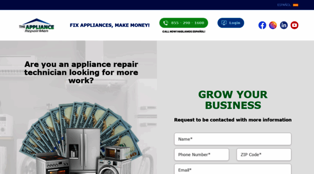 technician.theappliancerepairmen.com