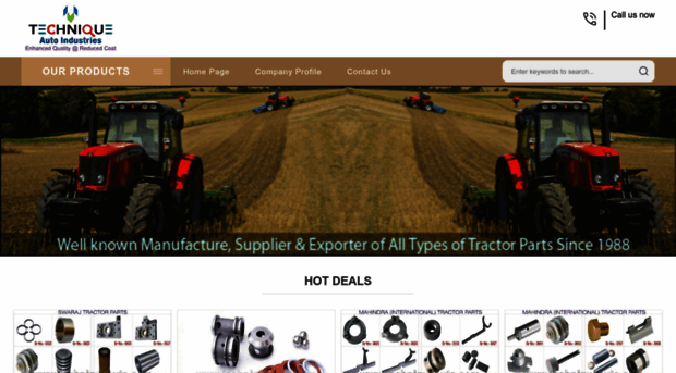 techniquetractorspares.com