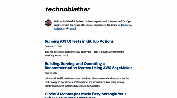 technoblather.ca