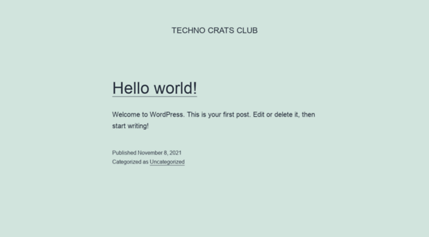 technocratsclub.com