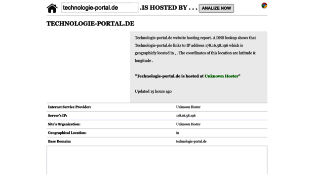 technologie-portal.de.ishostedby.com