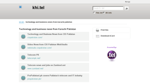 technology-and-business-news-from-karachi-pakistan.khi.tel