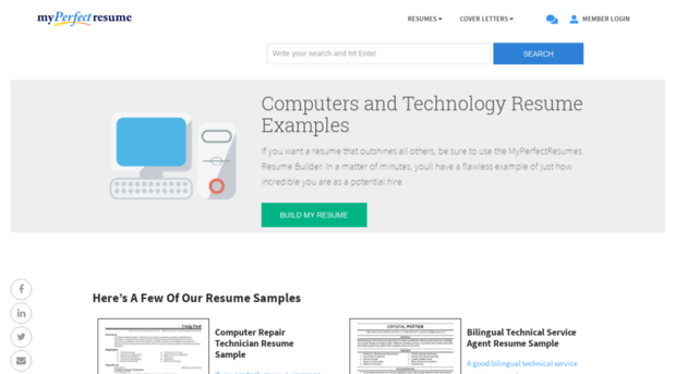 technology.myperfectresume.com