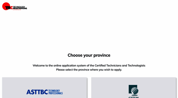 technologyregistrationscanada.ca - Home | Technology Registration ...
