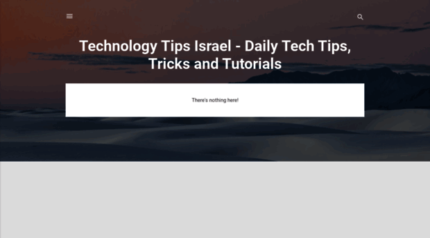 technologytipsisrael.blogspot.com