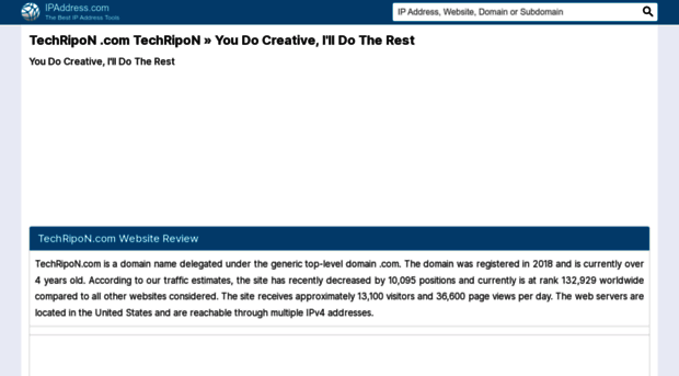 techripon.com.ipaddress.com