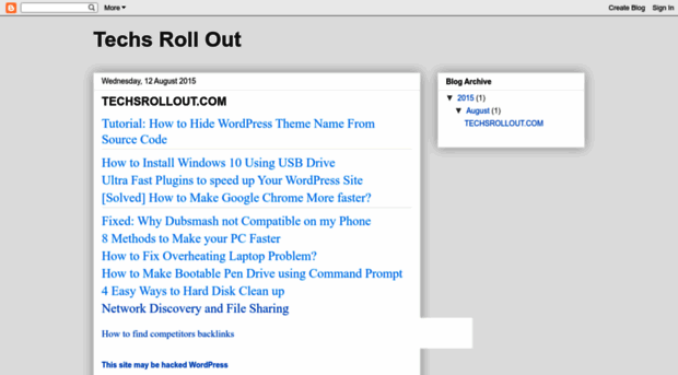 techsrollout.blogspot.in