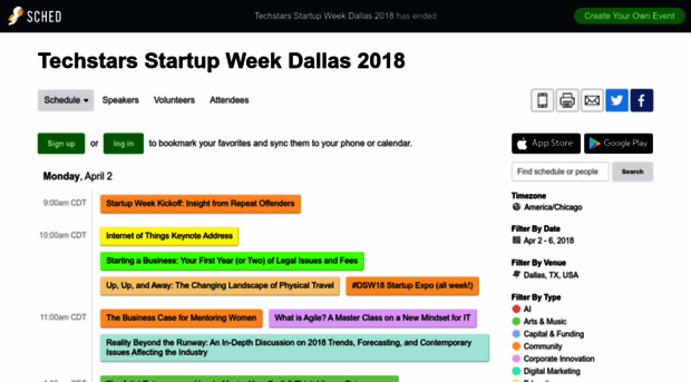 techstarsstartupweekdallas2018.sched.com