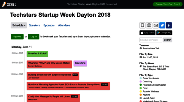 techstarsstartupweekdayton2018.sched.com