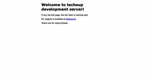 techsup.tech