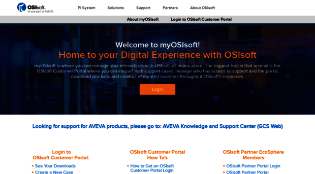 techsupport.osisoft.com