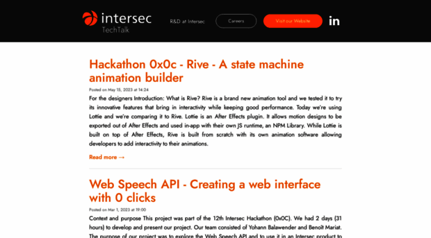 techtalk.intersec.com