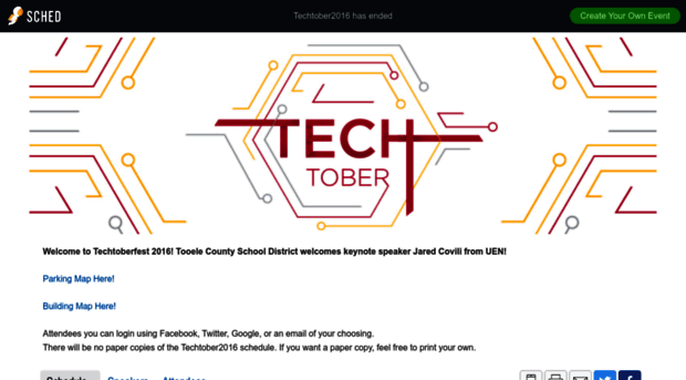 techtober2016.sched.org