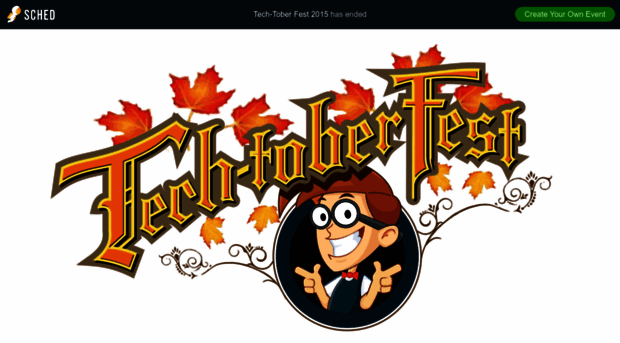 techtoberfest2015.sched.org