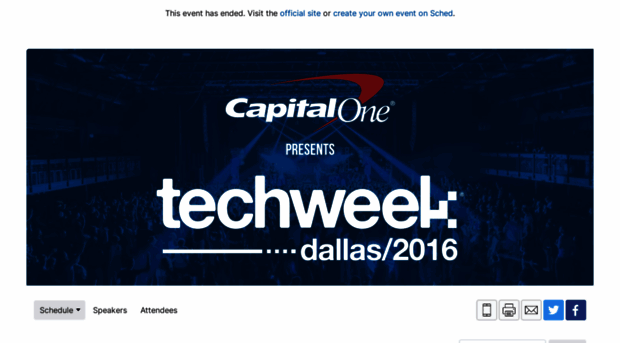 techweekdallas2016.sched.org