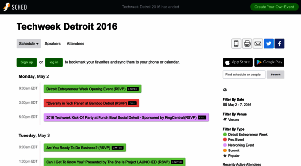 techweekdetroit2016.sched.org