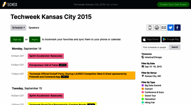 techweekkansascity2015.sched.org