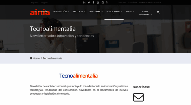 tecnoalimentalia.ainia.es