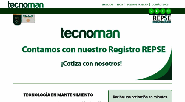 tecnomanmex.mx