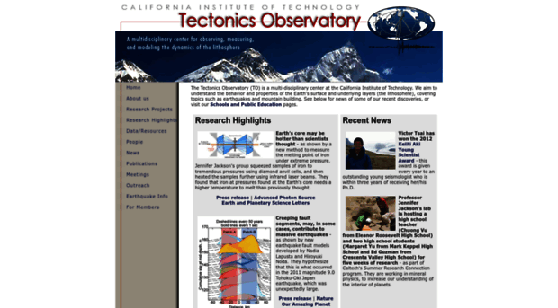 tectonics.caltech.edu